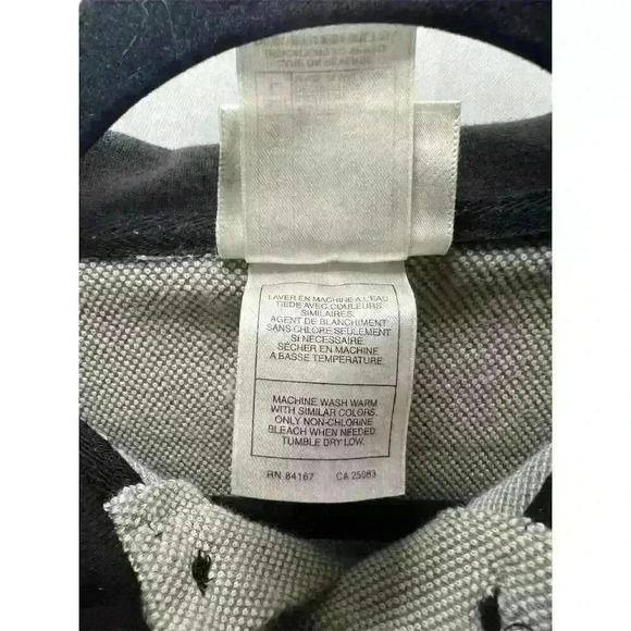 Vintage Disney Men's Polo Shirt Gray w/ Black Accents Size Large - Picture 6 of 8